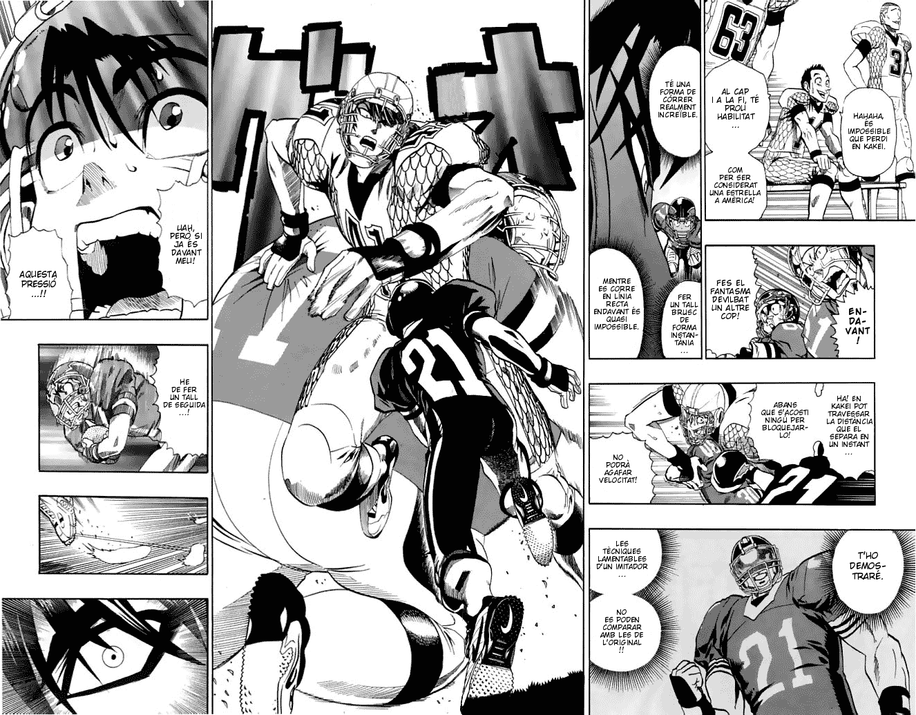 Read Eyeshield 21 CAT Manga Online