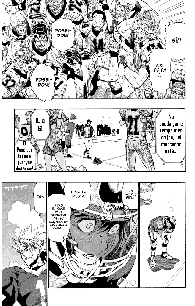 Read Eyeshield 21 CAT Manga Online