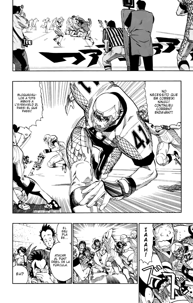 Read Eyeshield 21 CAT Manga Online
