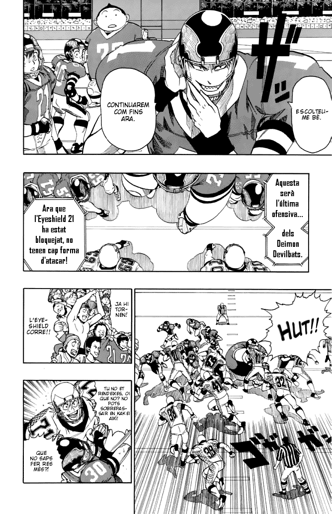 Read Eyeshield 21 CAT Manga Online