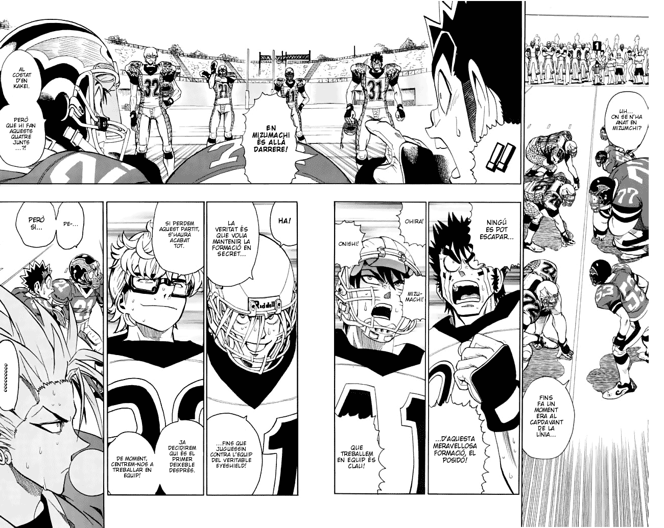 Read Eyeshield 21 CAT Manga Online