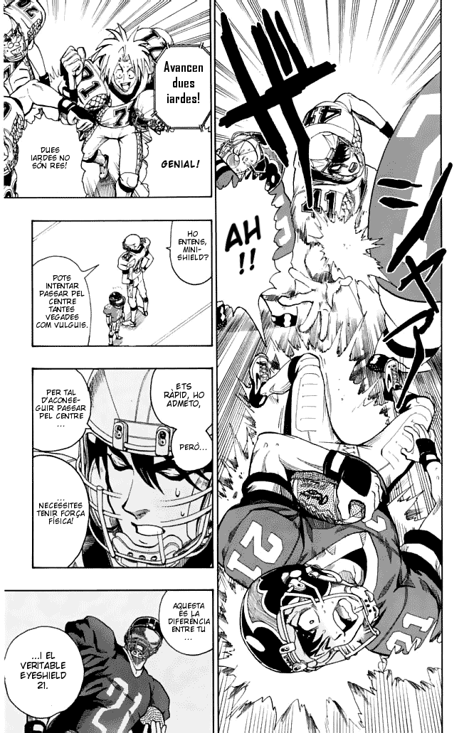 Read Eyeshield 21 CAT Manga Online