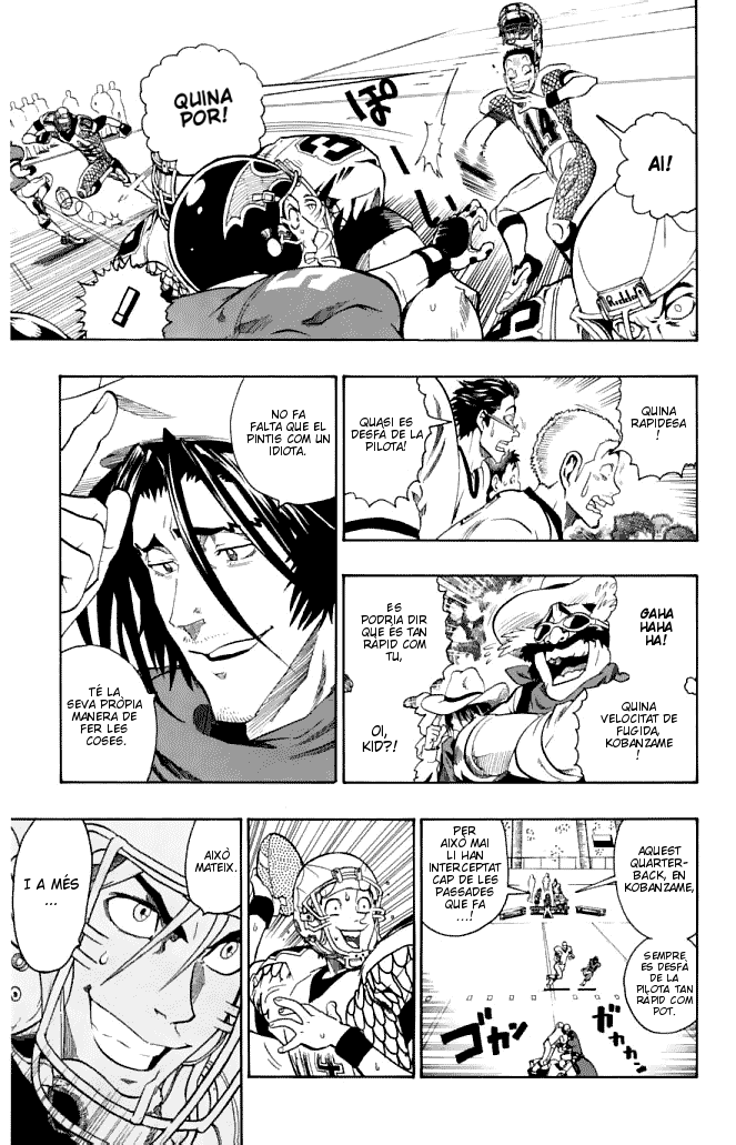 Read Eyeshield 21 CAT Manga Online