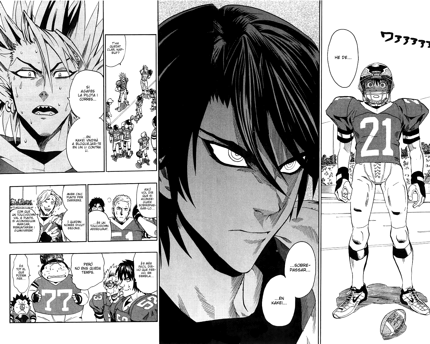 Read Eyeshield 21 CAT Manga Online