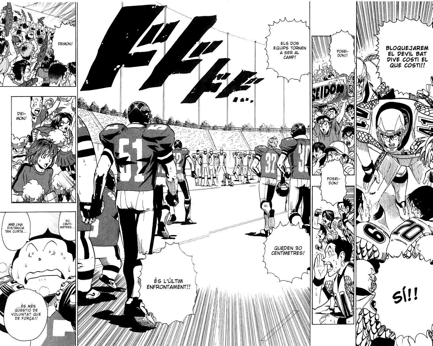 Read Eyeshield 21 CAT Manga Online
