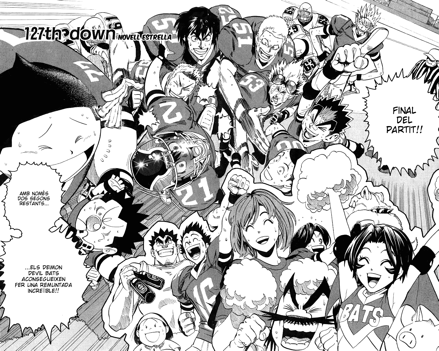 Read Eyeshield 21 CAT Manga Online