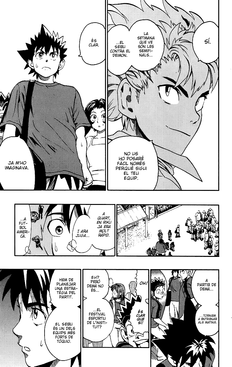 Read Eyeshield 21 CAT Manga Online