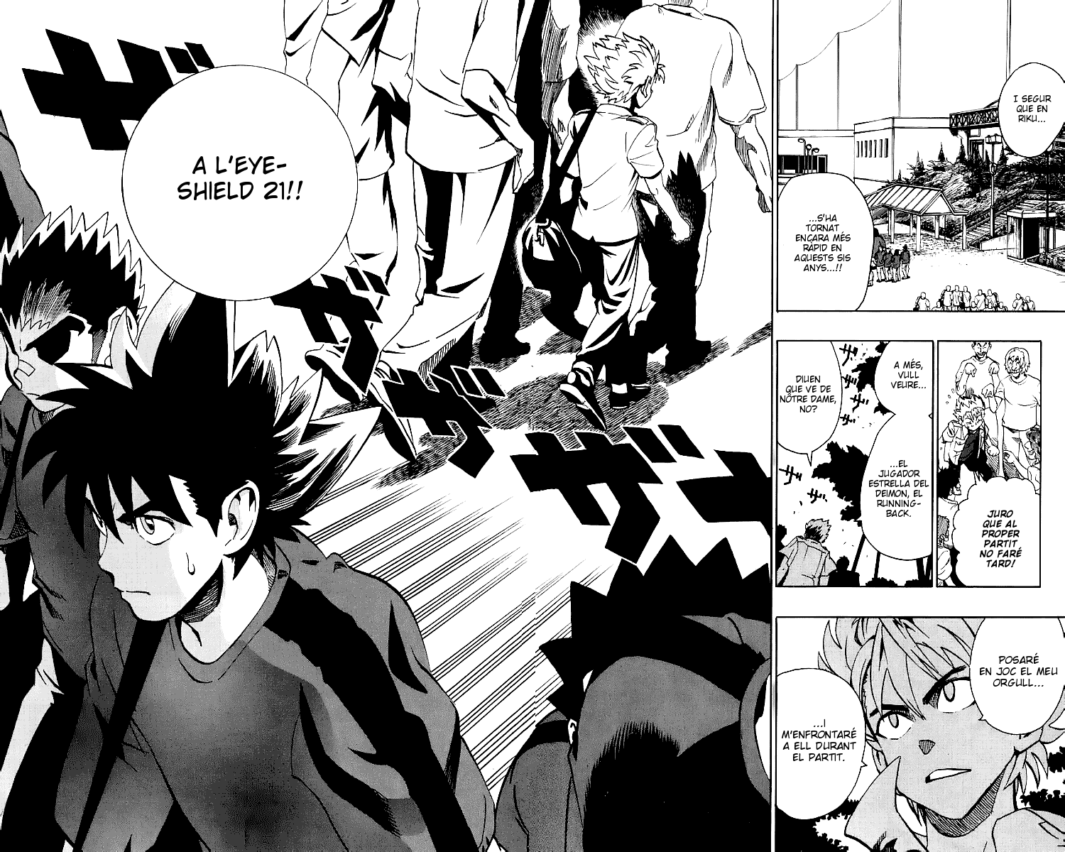 Read Eyeshield 21 CAT Manga Online