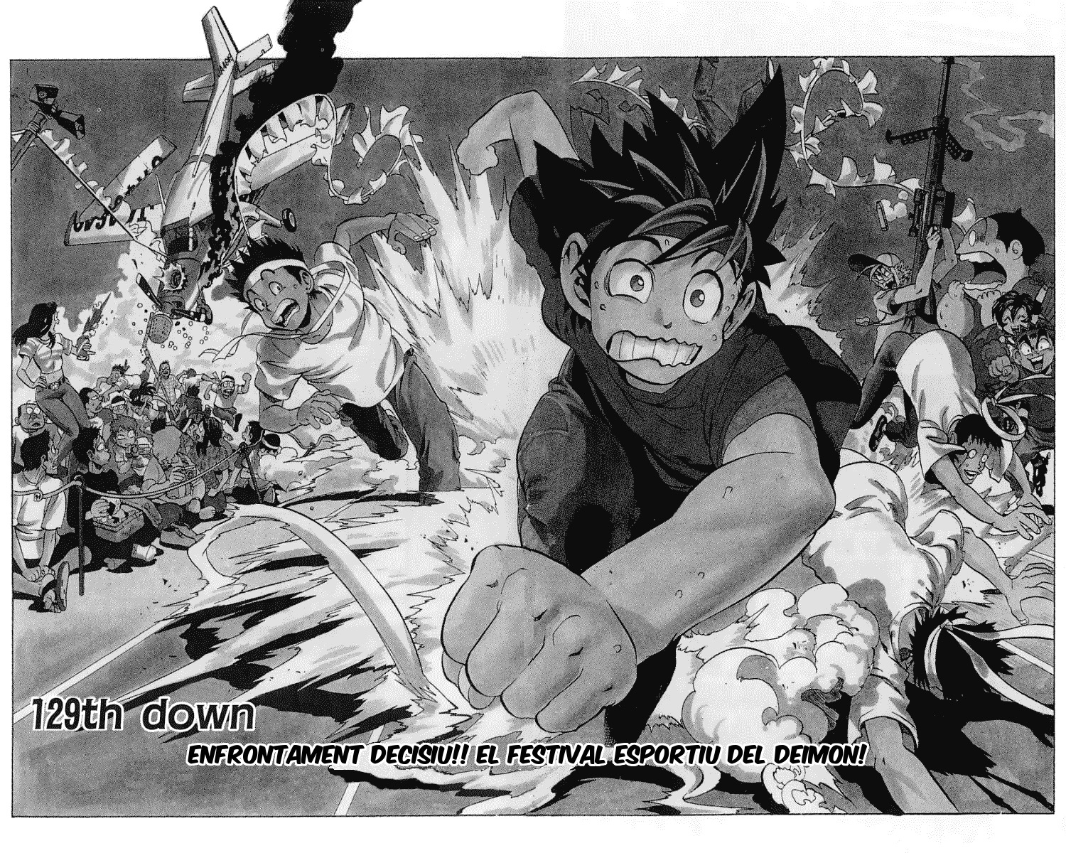 Read Eyeshield 21 CAT Manga Online
