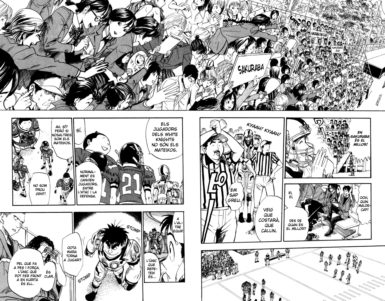 Read Eyeshield 21 CAT Manga Online