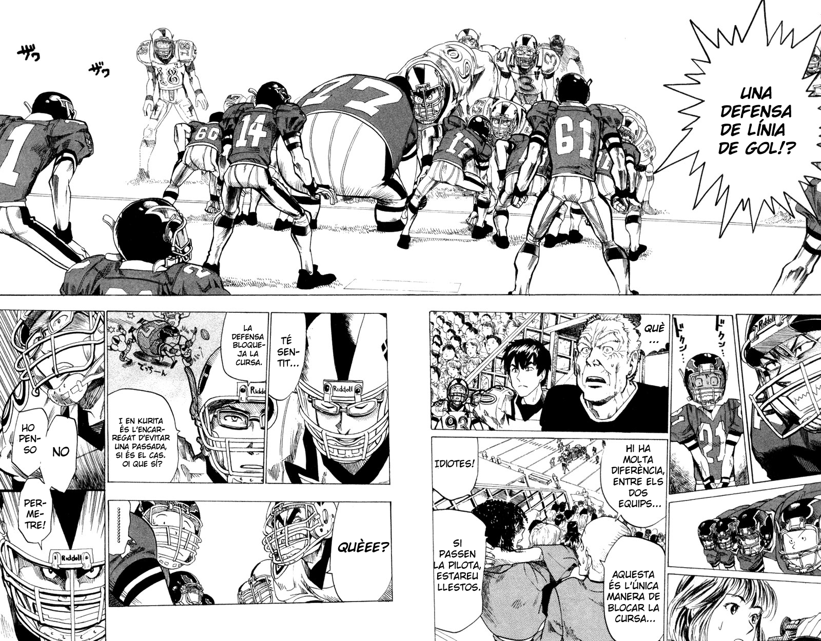 Read Eyeshield 21 CAT Manga Online