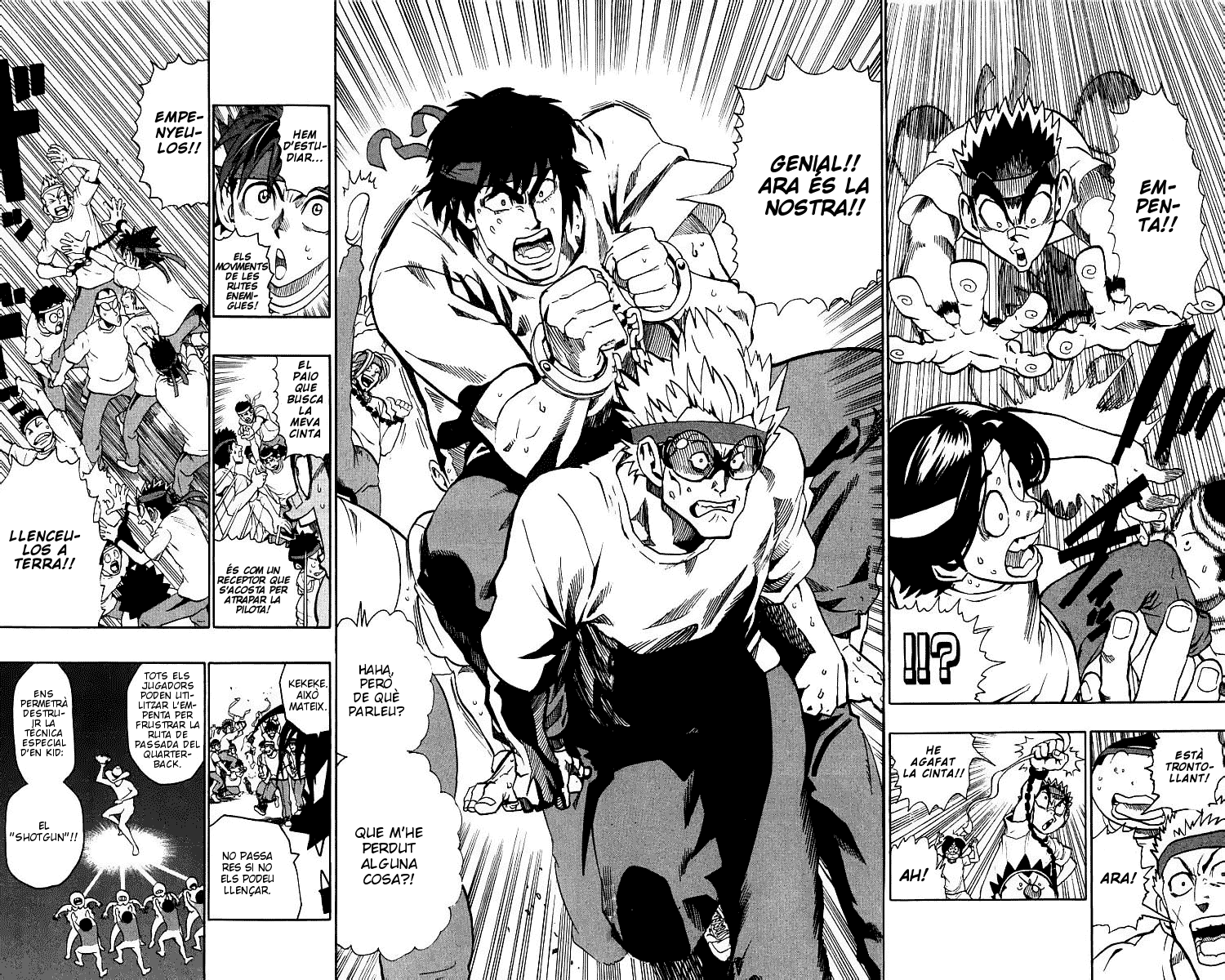 Read Eyeshield 21 CAT Manga Online