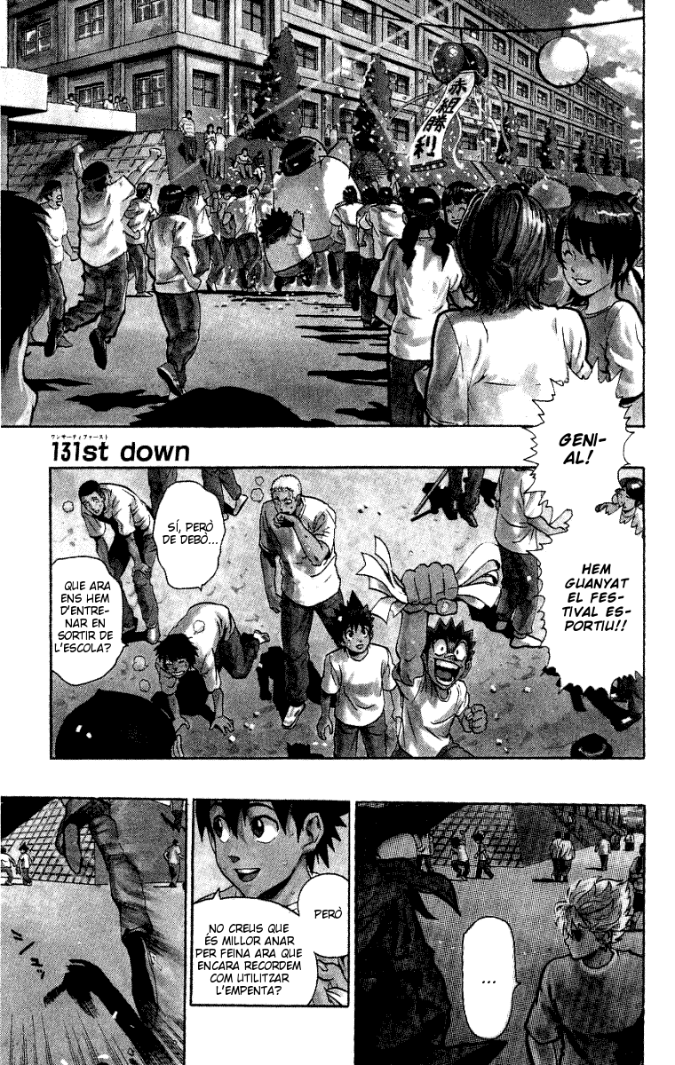 Read Eyeshield 21 CAT Manga Online
