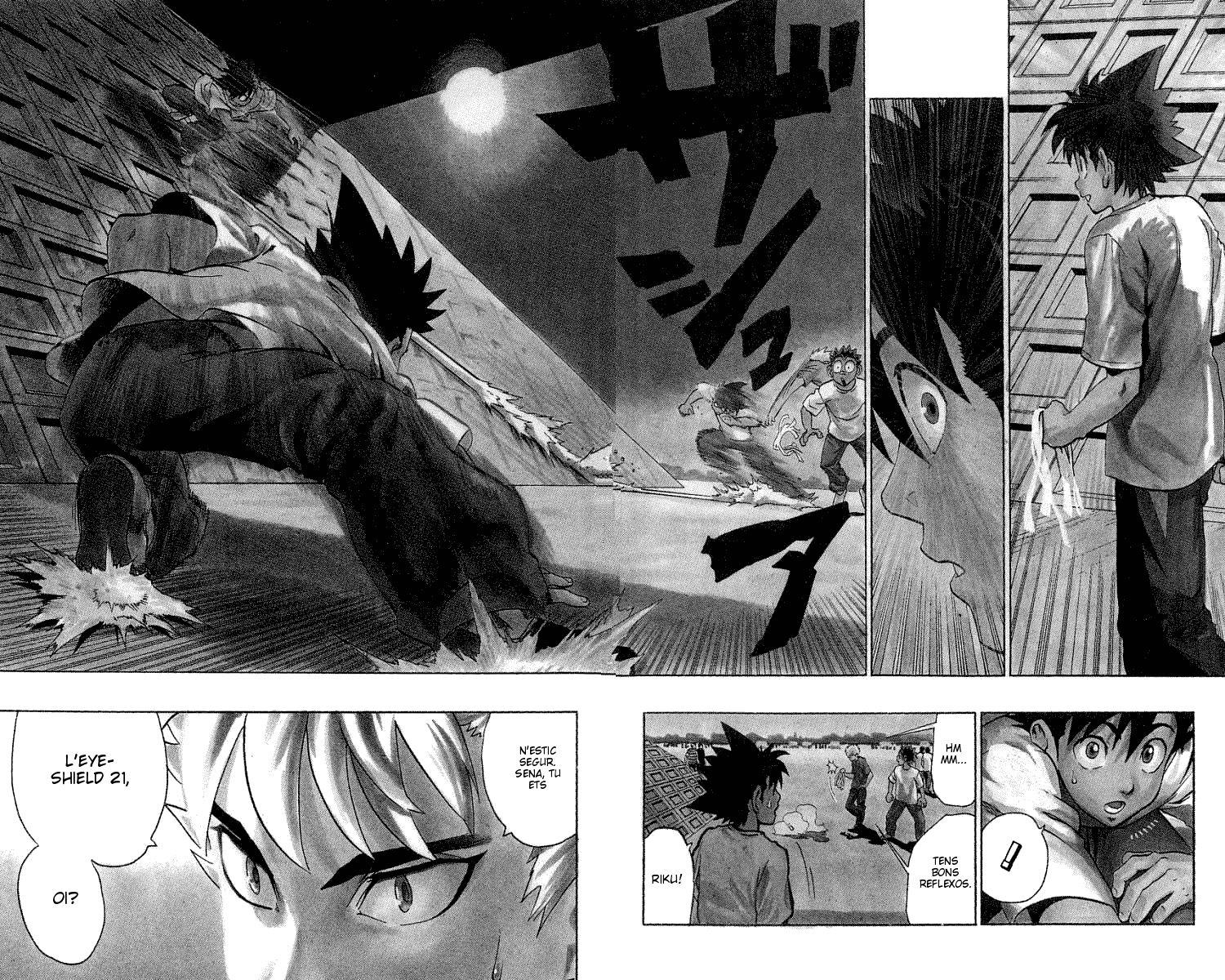 Read Eyeshield 21 CAT Manga Online