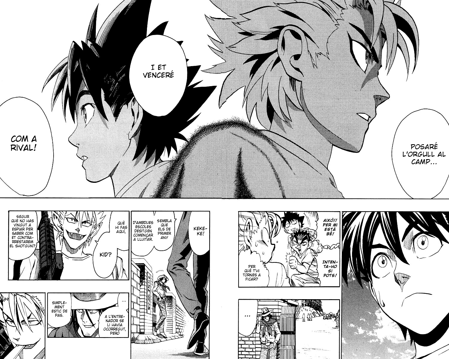 Read Eyeshield 21 CAT Manga Online