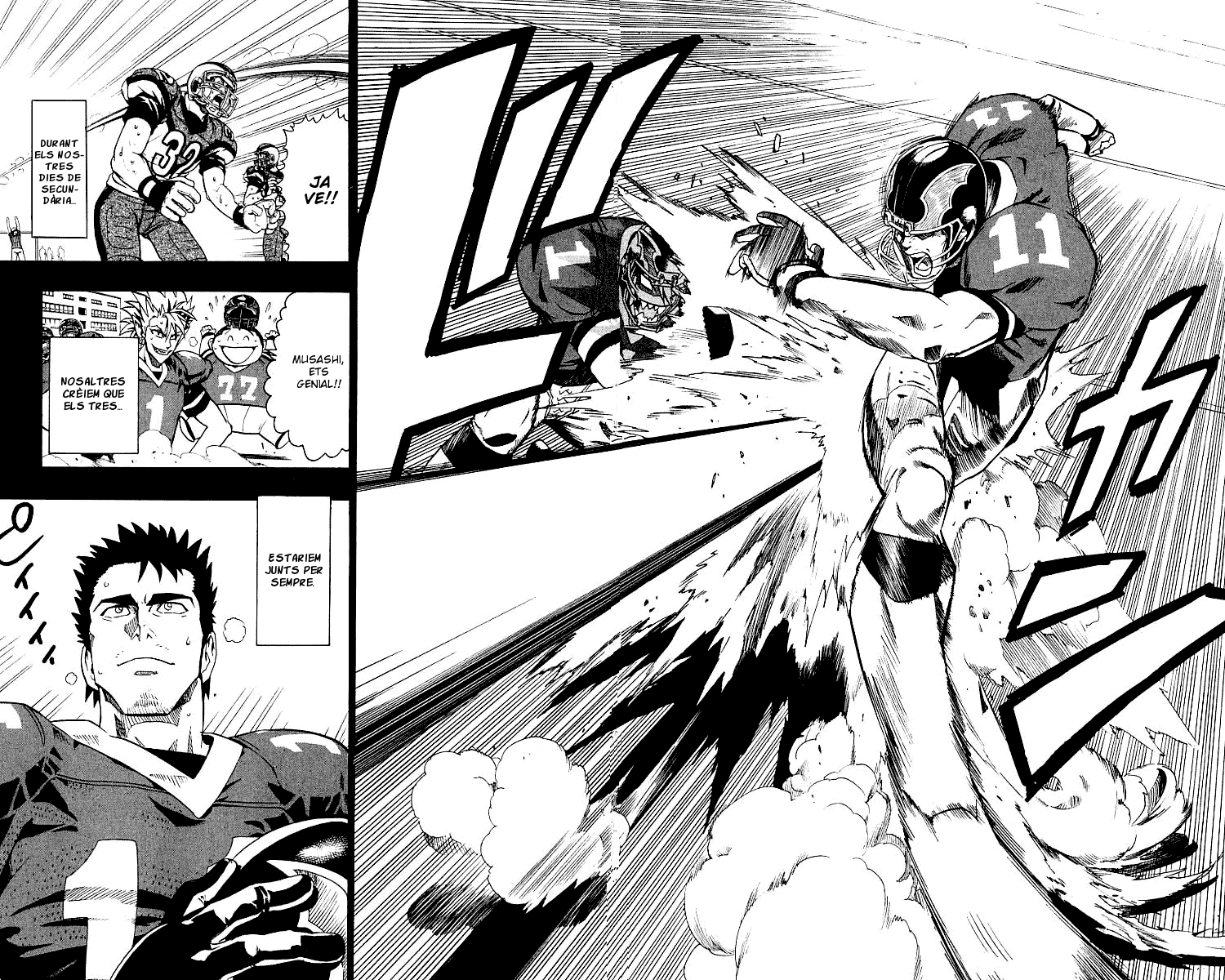 Read Eyeshield 21 CAT Manga Online
