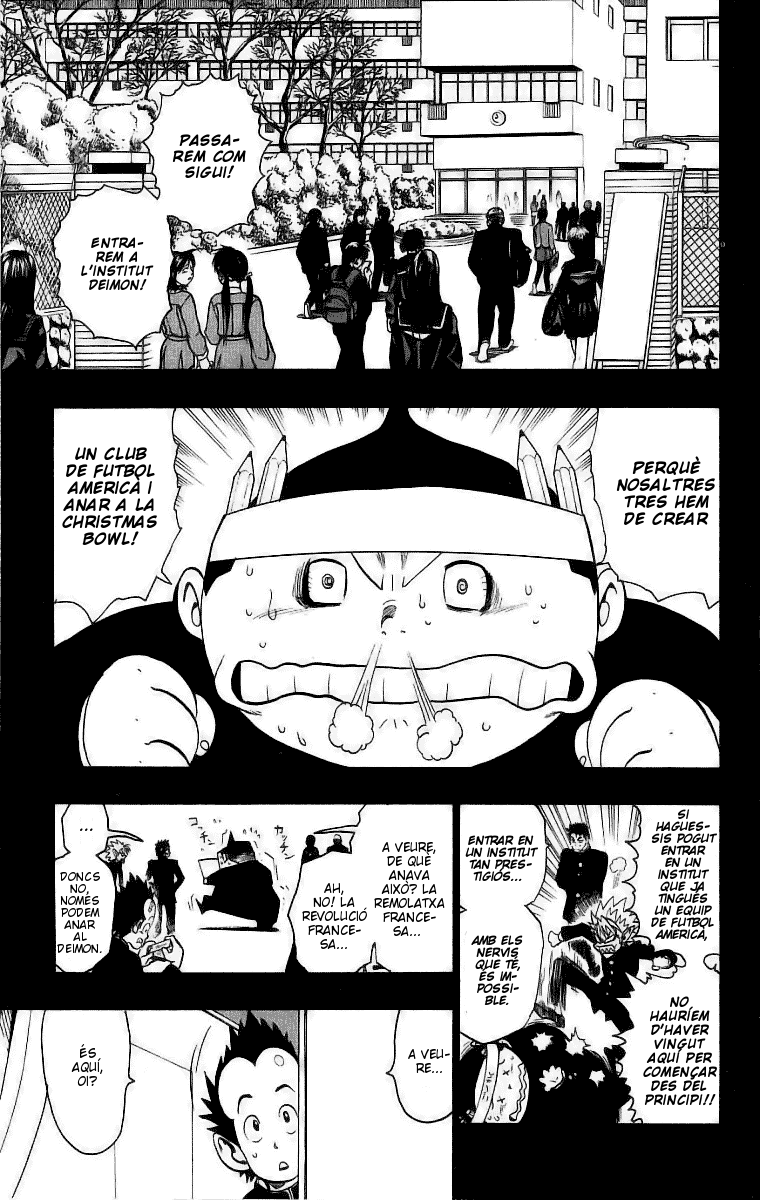Read Eyeshield 21 CAT Manga Online
