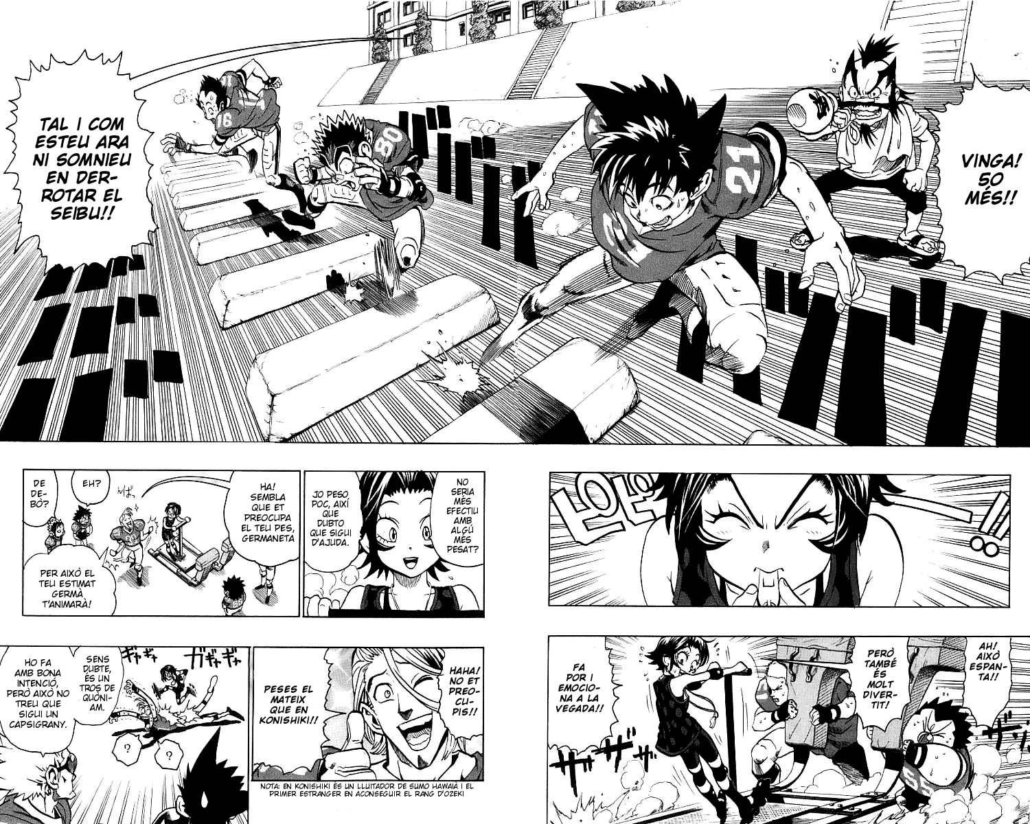 Read Eyeshield 21 CAT Manga Online