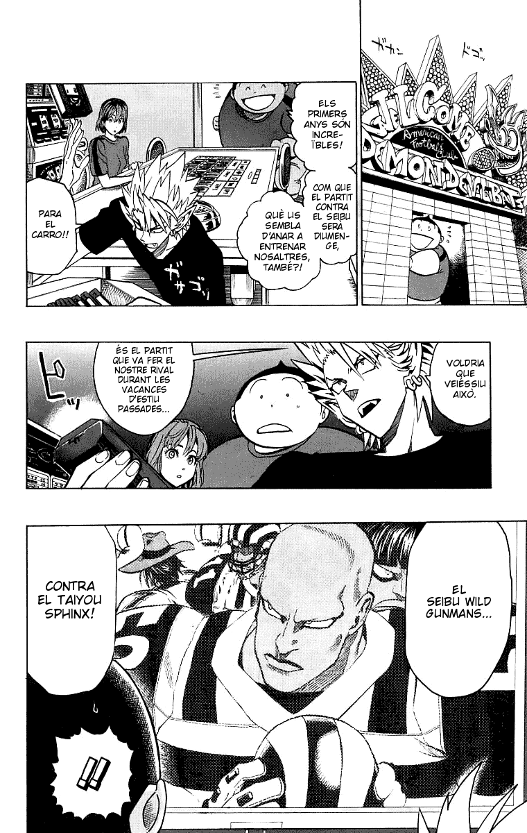 Read Eyeshield 21 CAT Manga Online