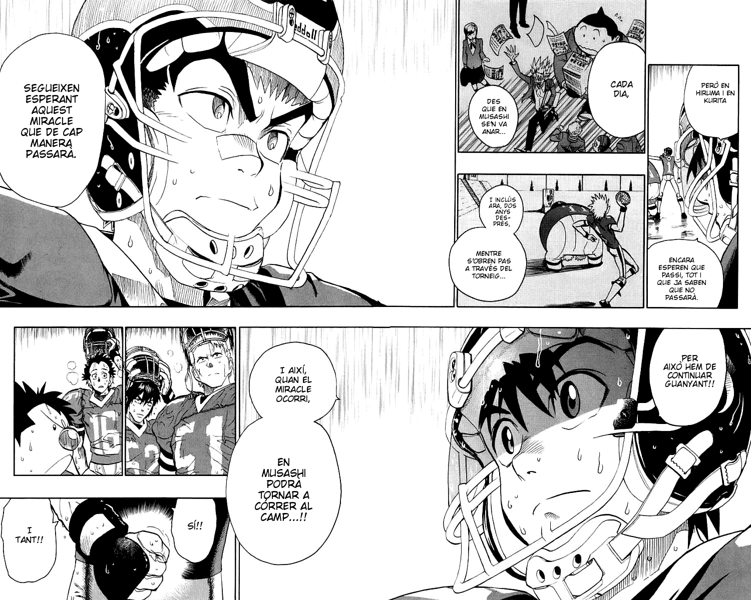 Read Eyeshield 21 CAT Manga Online