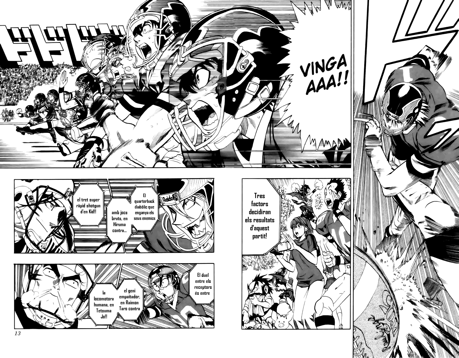Read Eyeshield 21 CAT Manga Online