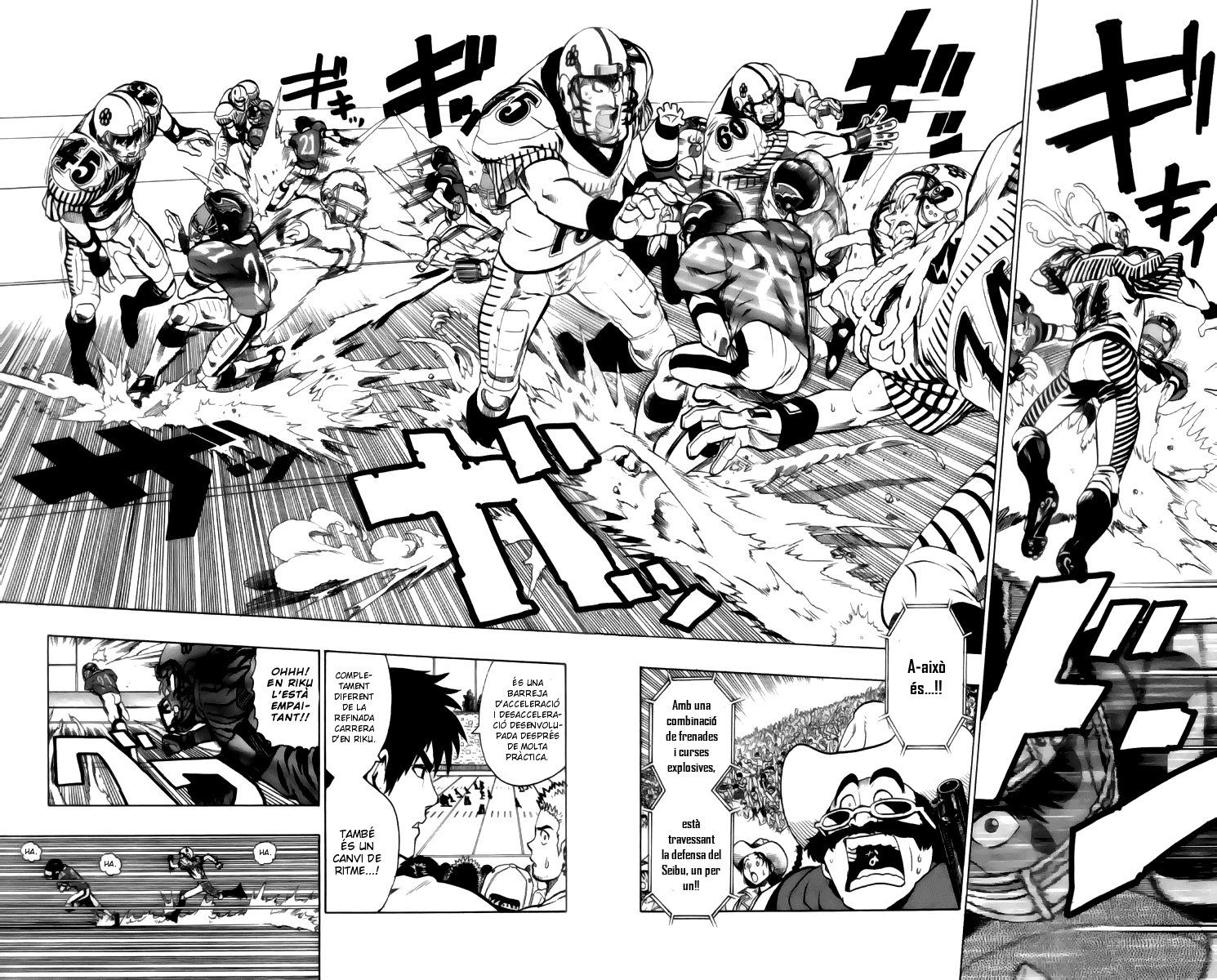 Read Eyeshield 21 CAT Manga Online