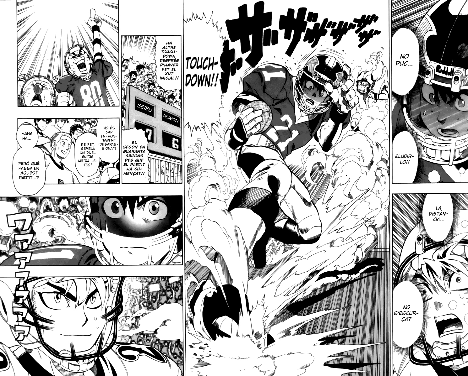 Read Eyeshield 21 CAT Manga Online