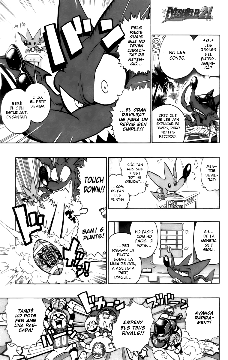 Read Eyeshield 21 CAT Manga Online