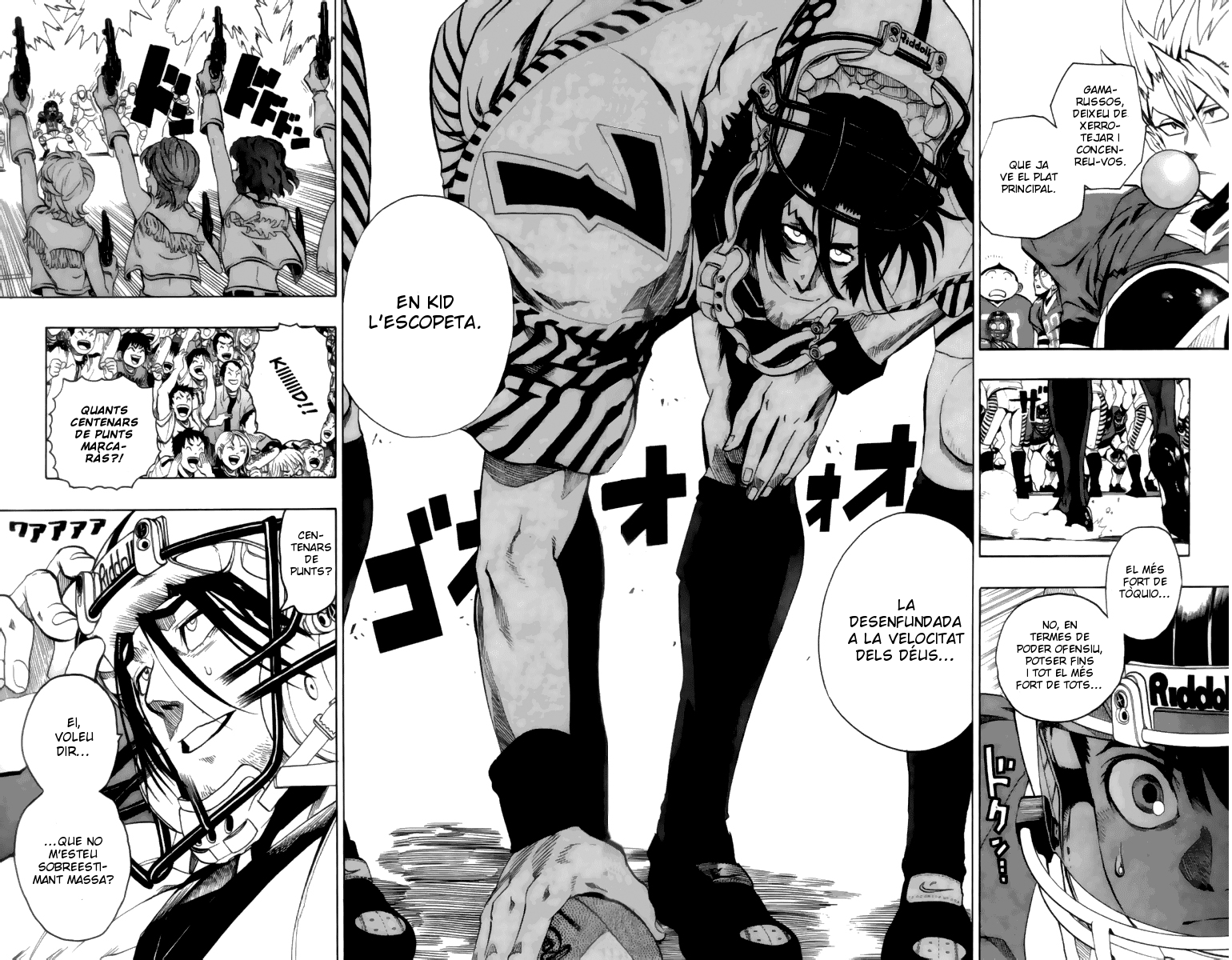 Read Eyeshield 21 CAT Manga Online