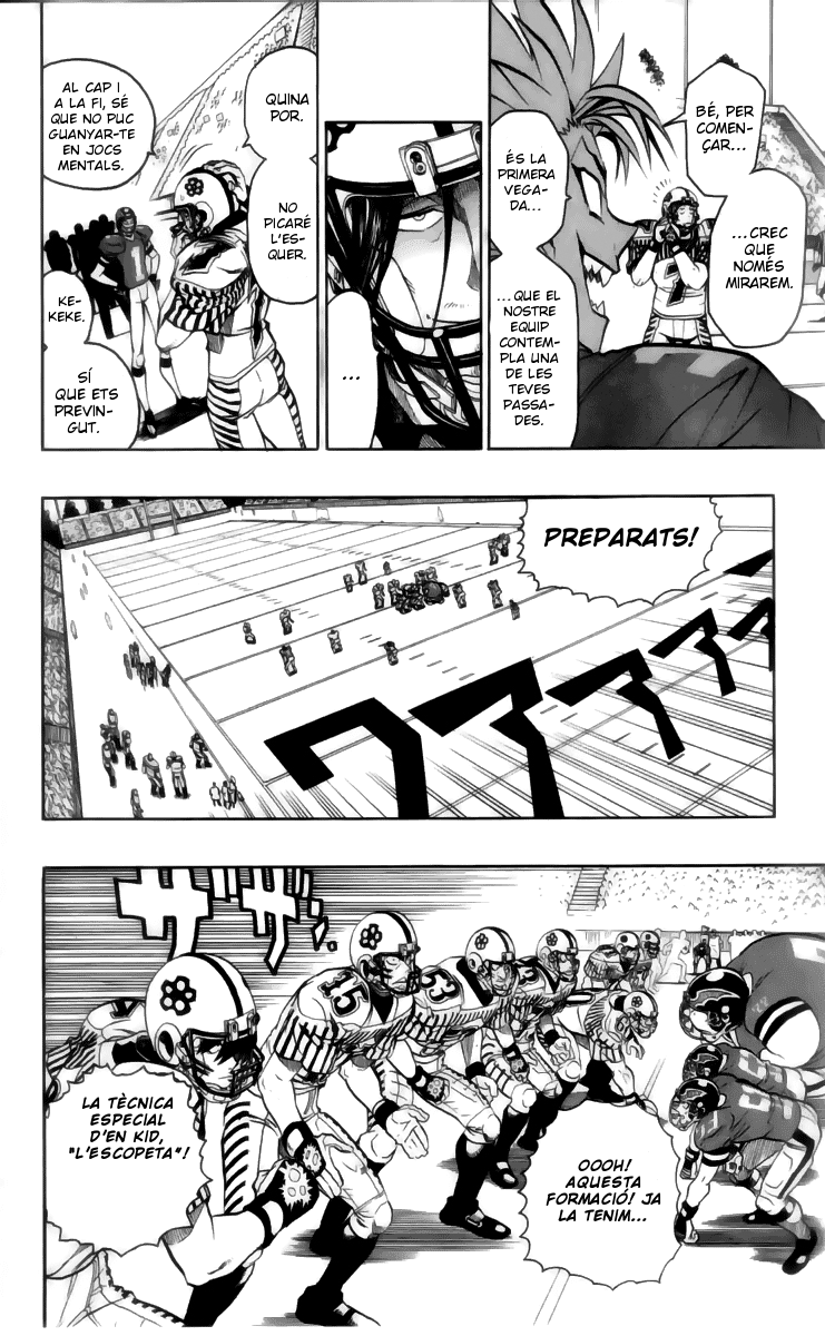 Read Eyeshield 21 CAT Manga Online