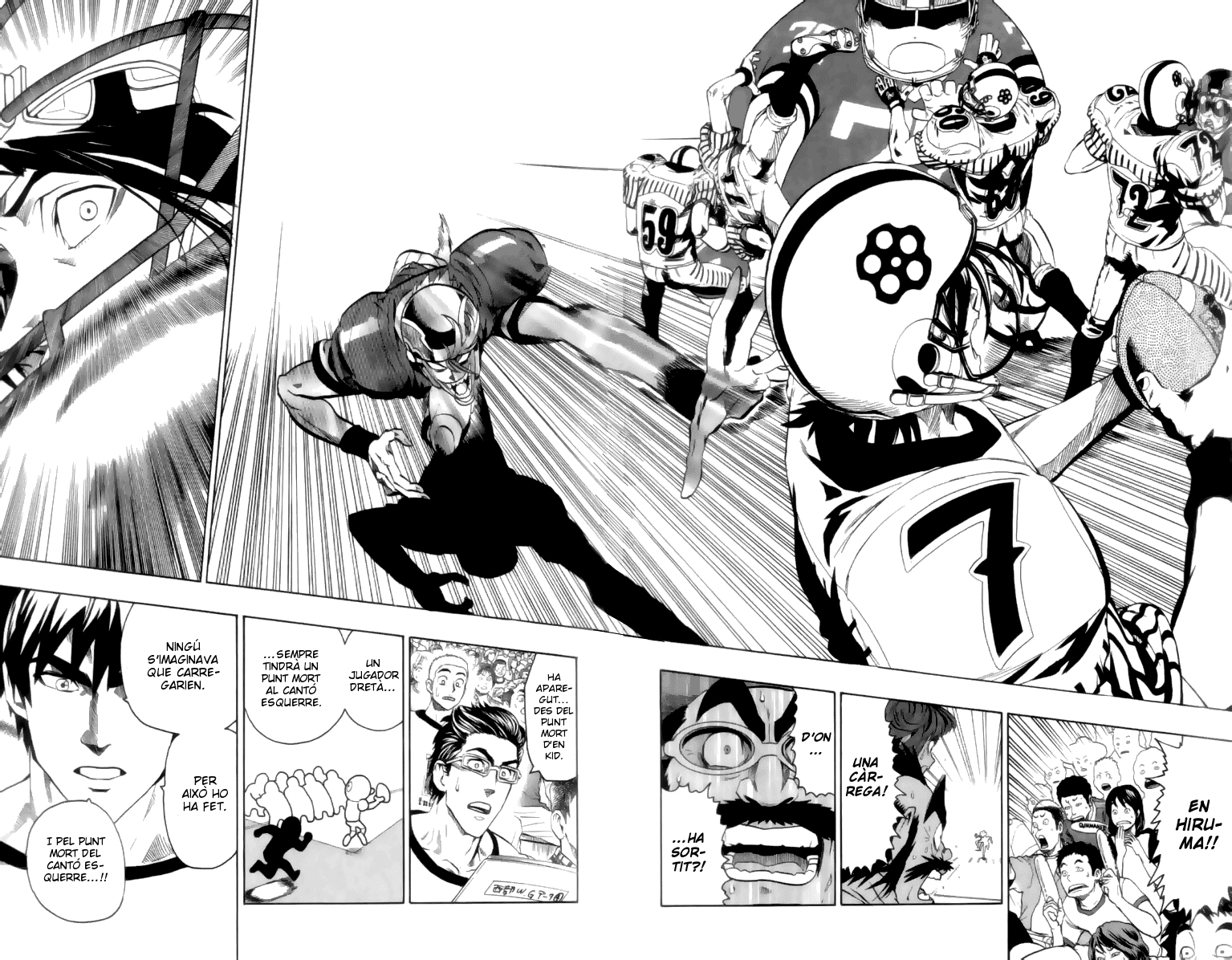 Read Eyeshield 21 CAT Manga Online