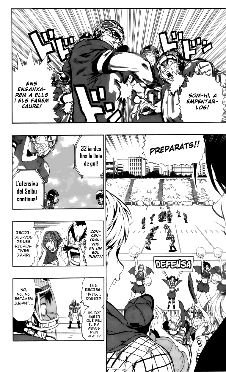 Read Eyeshield 21 CAT Manga Online