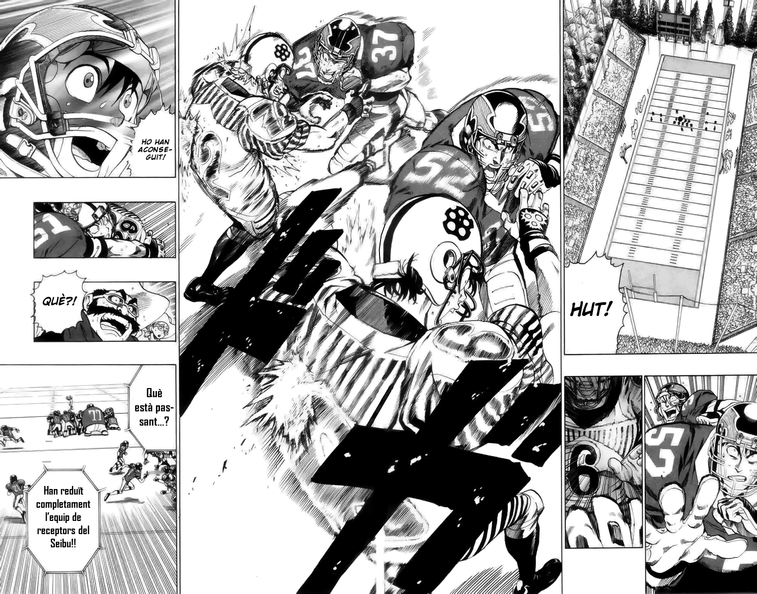 Read Eyeshield 21 CAT Manga Online