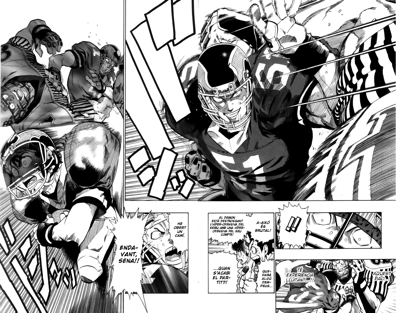 Read Eyeshield 21 CAT Manga Online