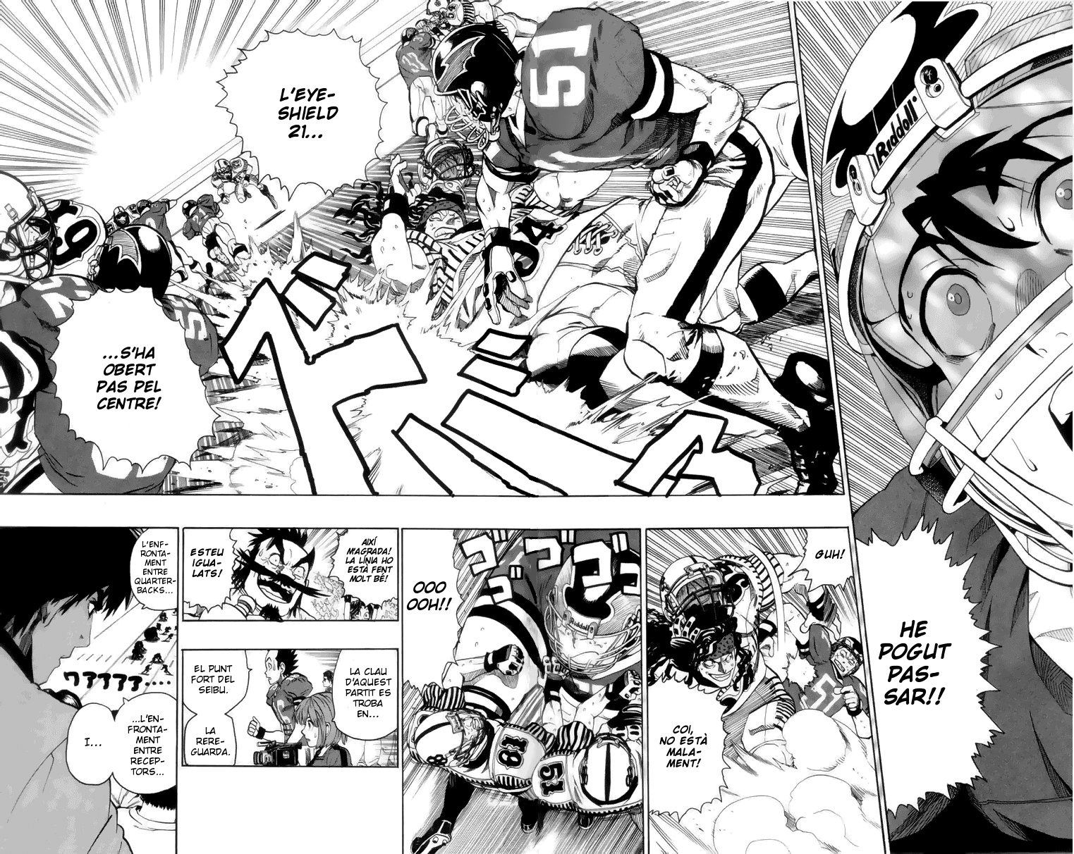 Read Eyeshield 21 CAT Manga Online