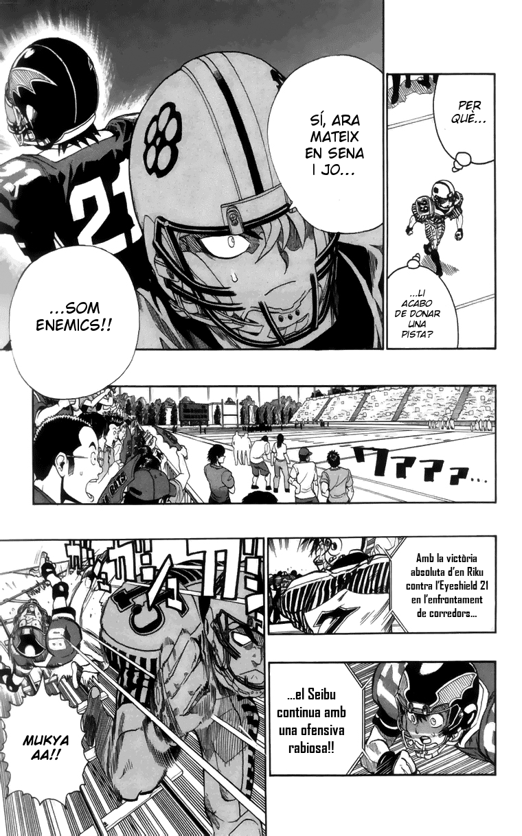 Read Eyeshield 21 CAT Manga Online
