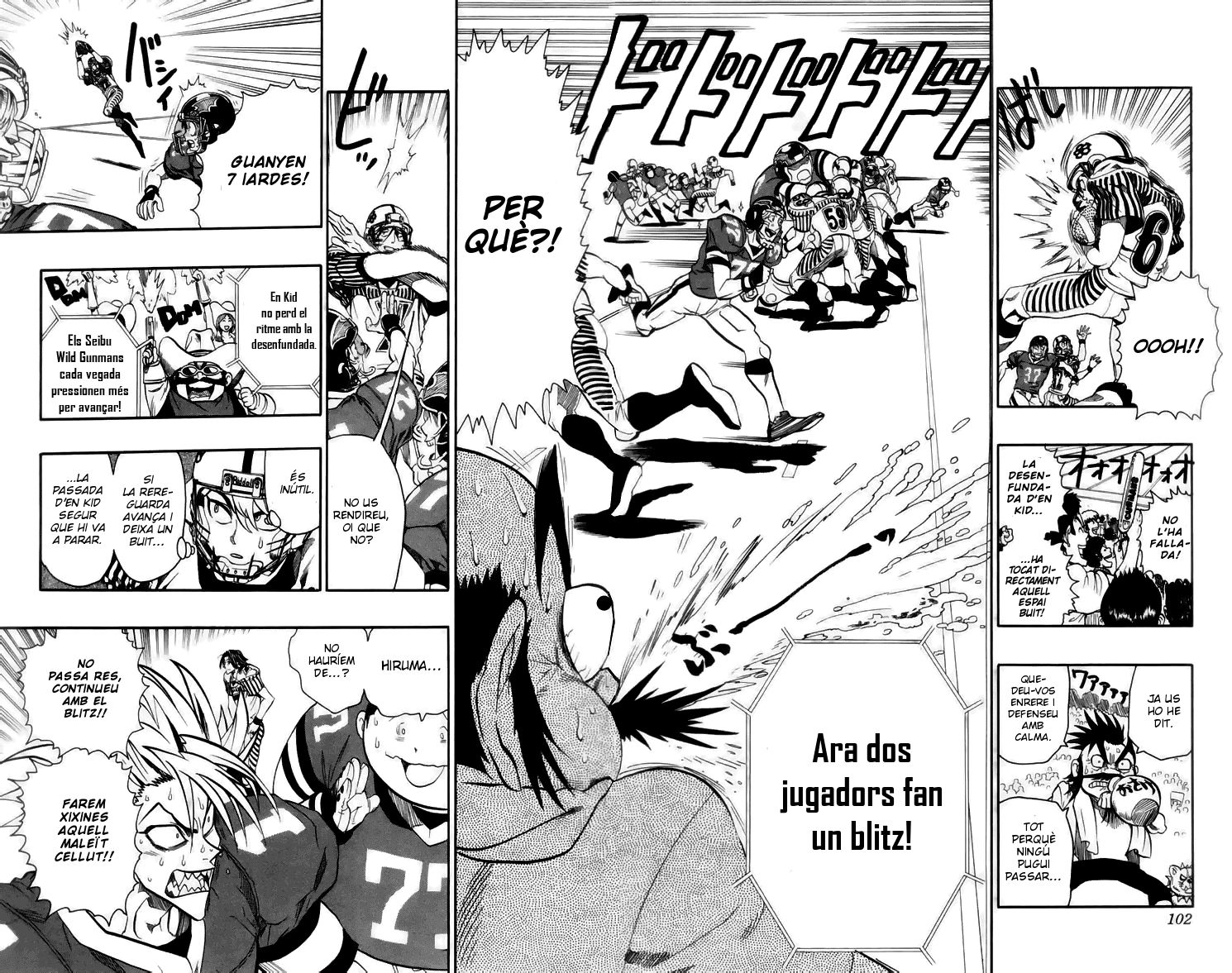 Read Eyeshield 21 CAT Manga Online