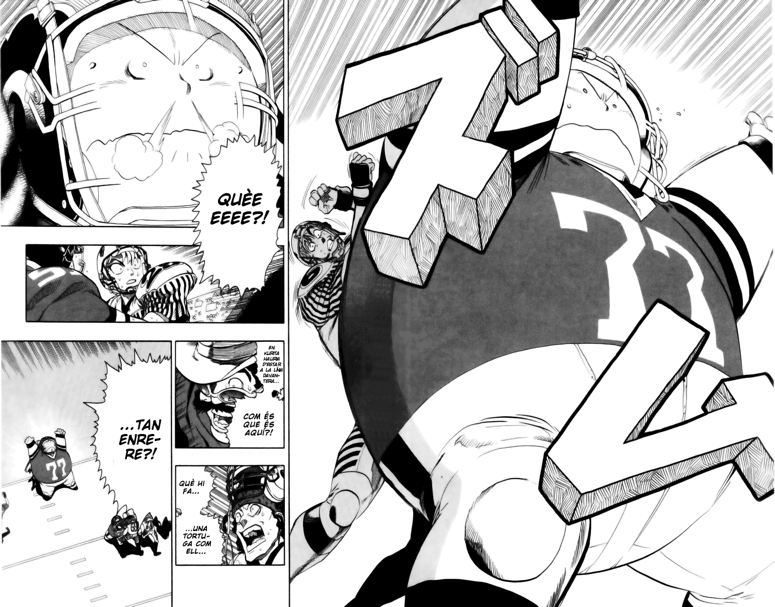 Read Eyeshield 21 CAT Manga Online