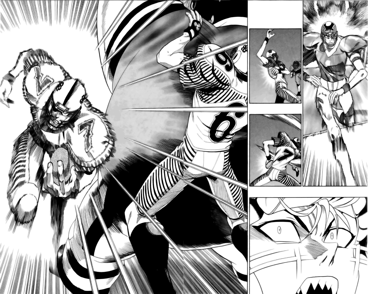 Read Eyeshield 21 CAT Manga Online