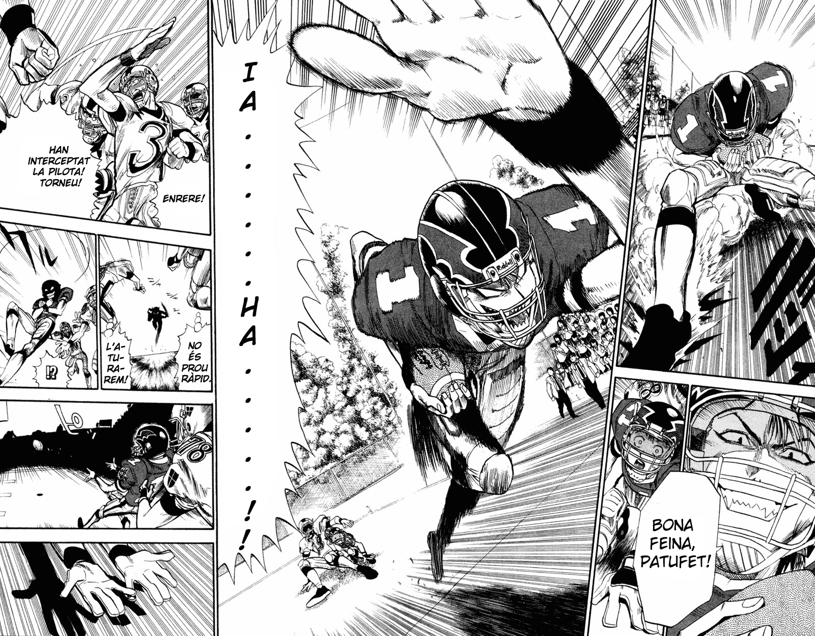 Read Eyeshield 21 CAT Manga Online