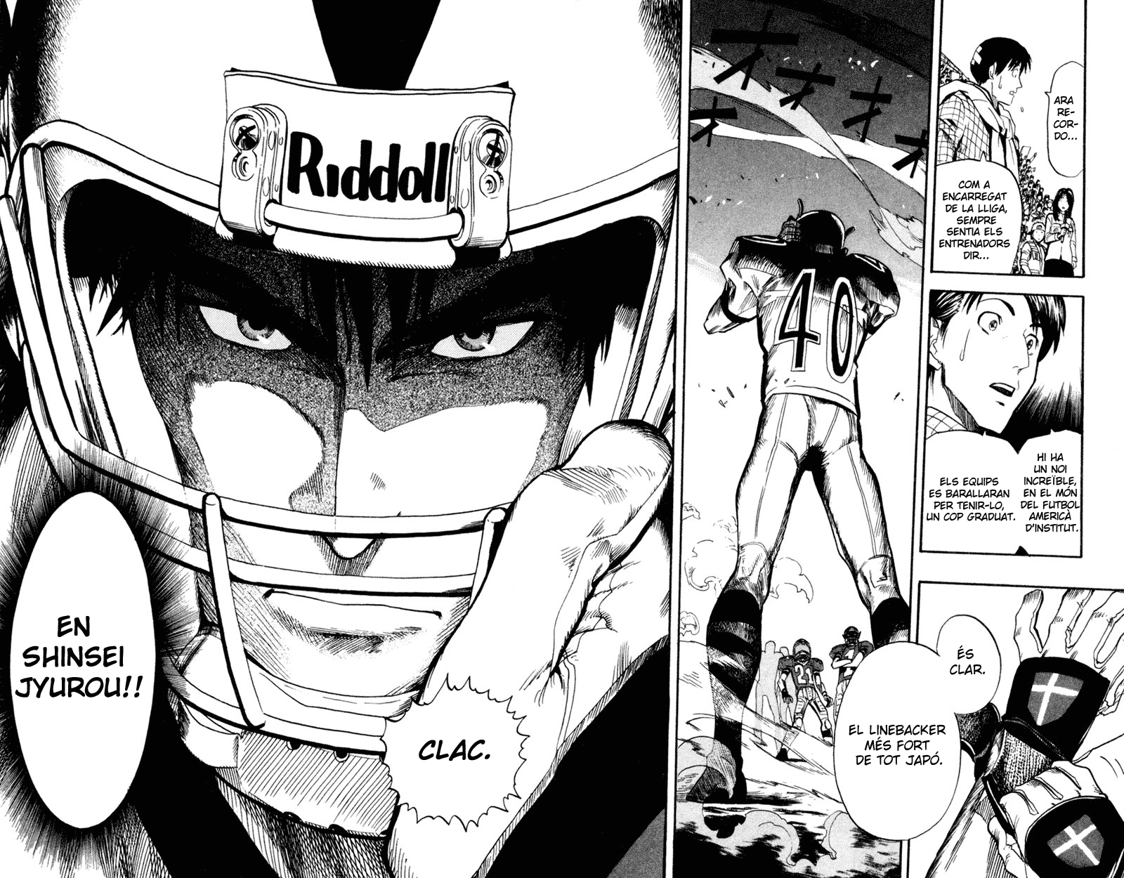 Read Eyeshield 21 CAT Manga Online