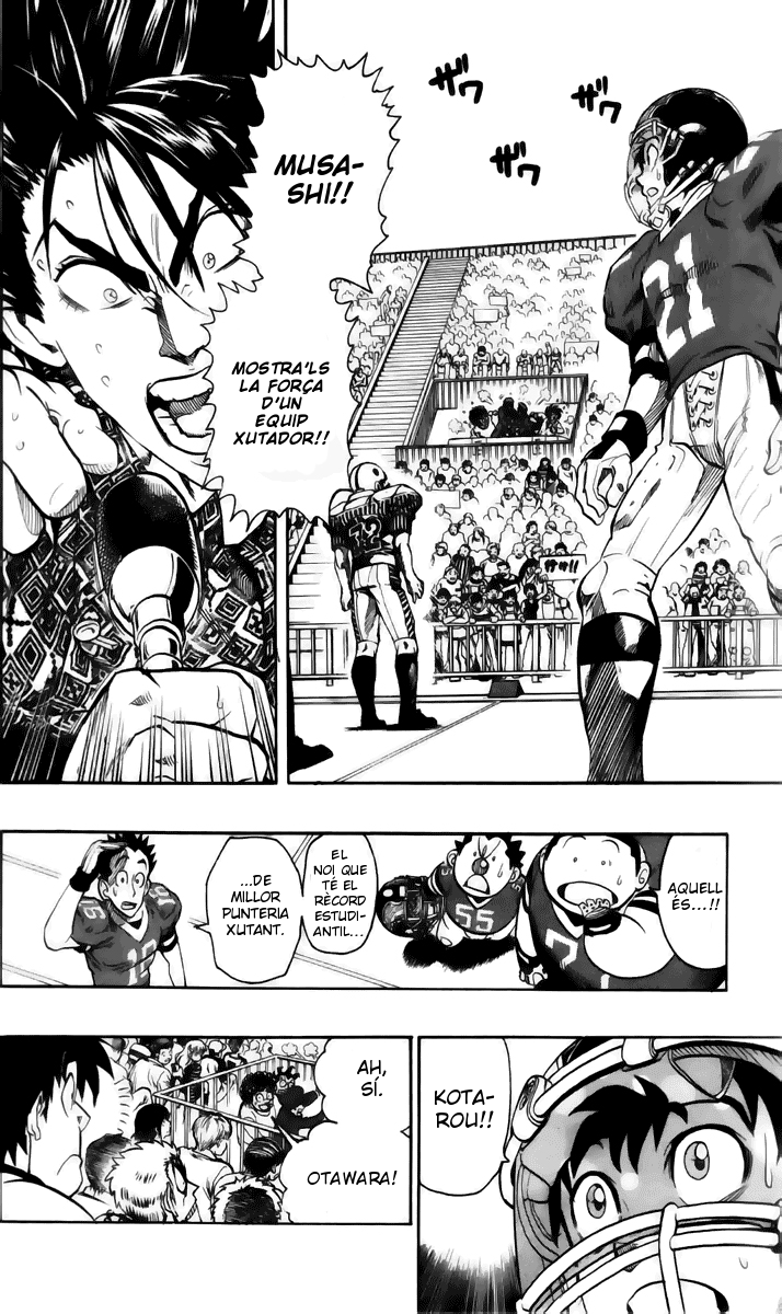 Read Eyeshield 21 CAT Manga Online
