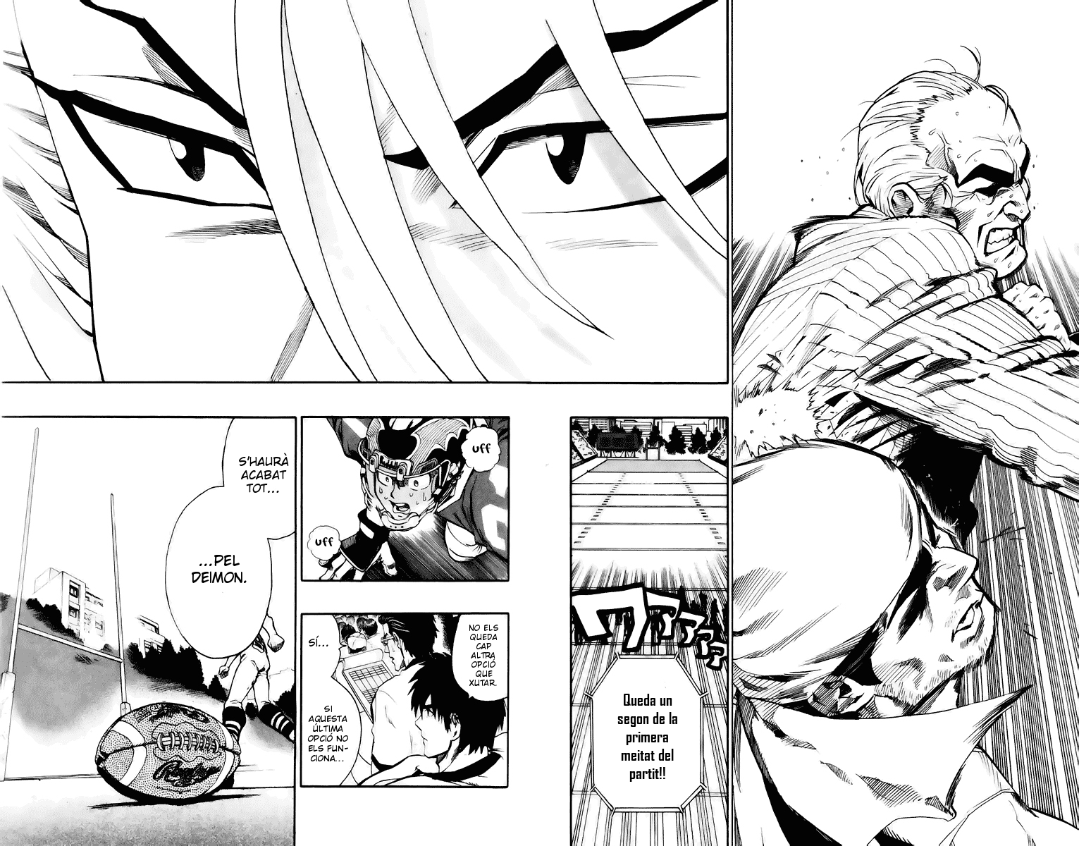 Read Eyeshield 21 CAT Manga Online