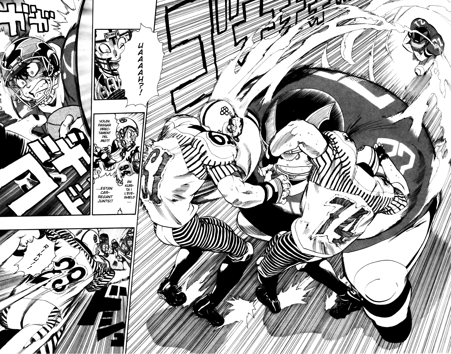 Read Eyeshield 21 CAT Manga Online