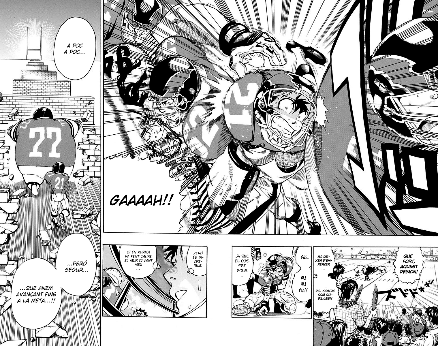 Read Eyeshield 21 CAT Manga Online