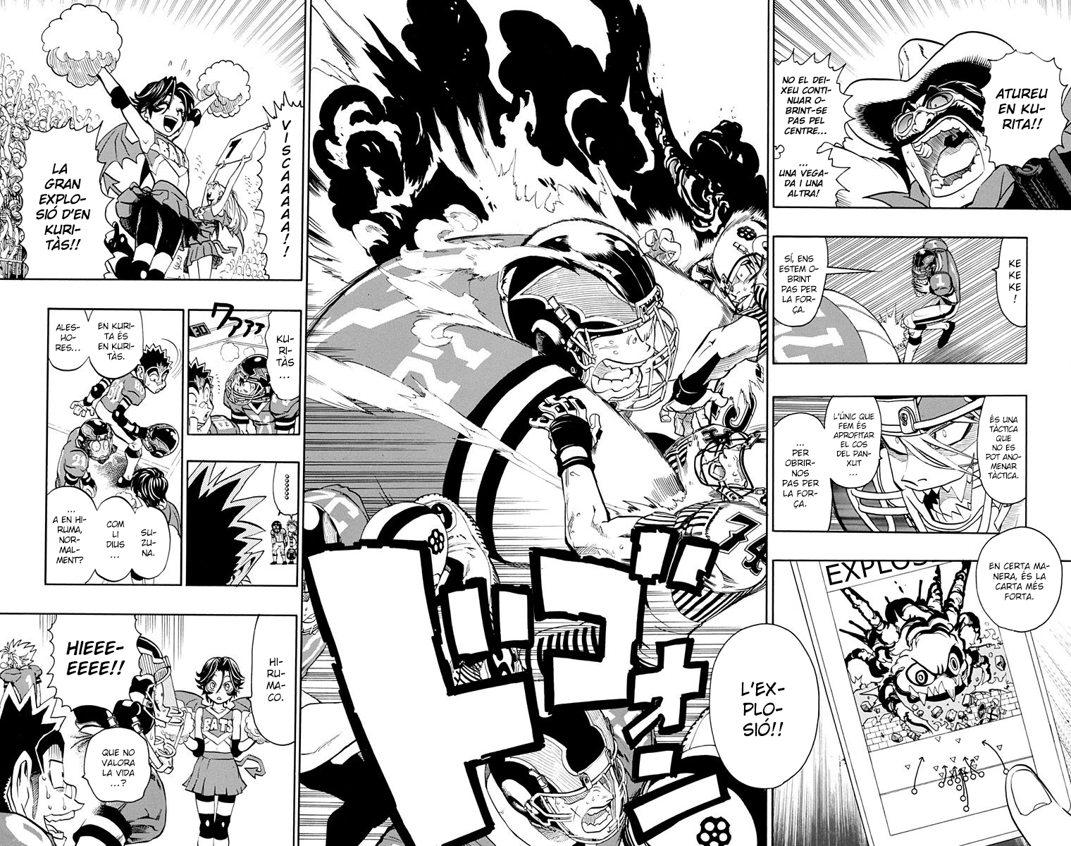 Read Eyeshield 21 CAT Manga Online