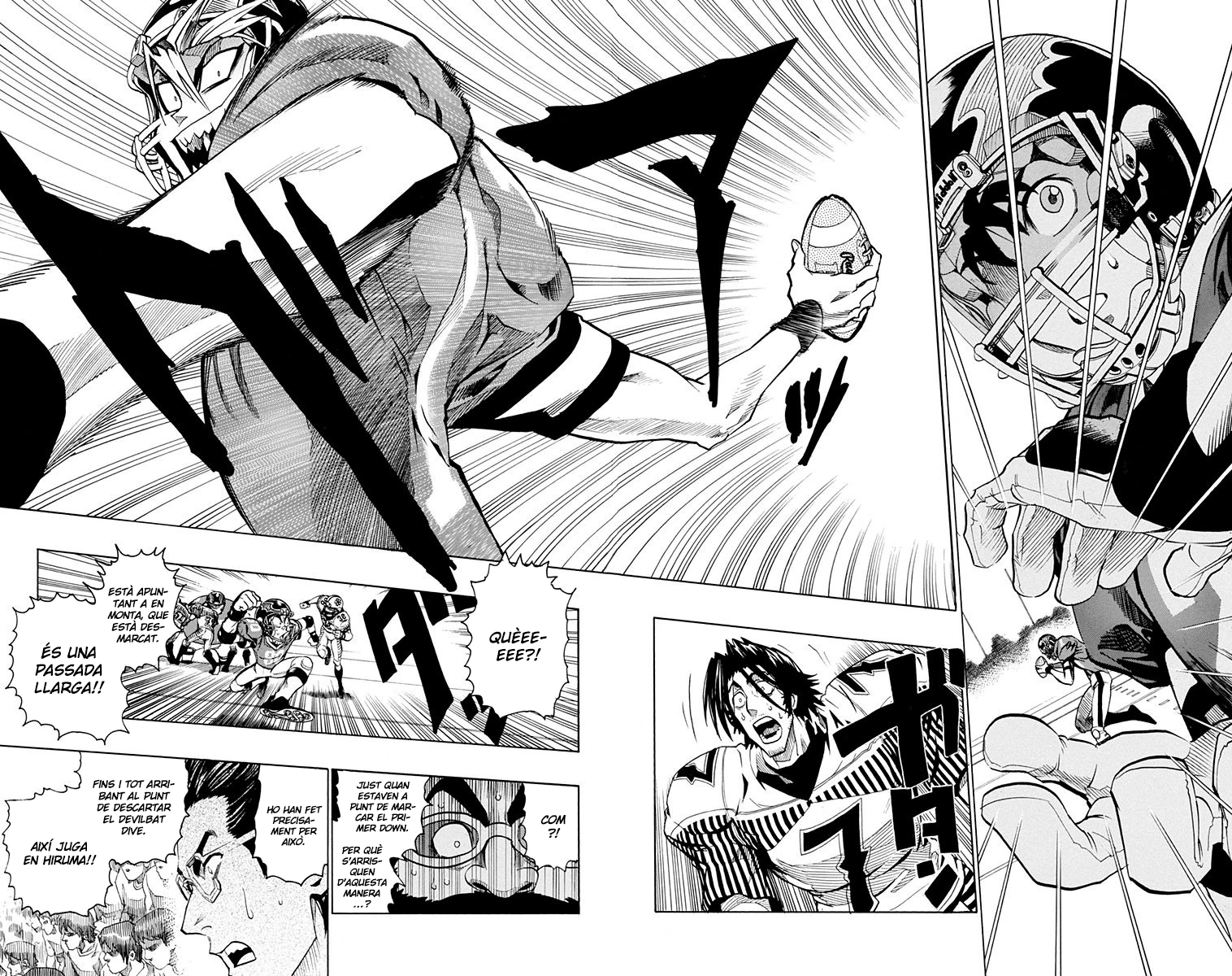 Read Eyeshield 21 CAT Manga Online