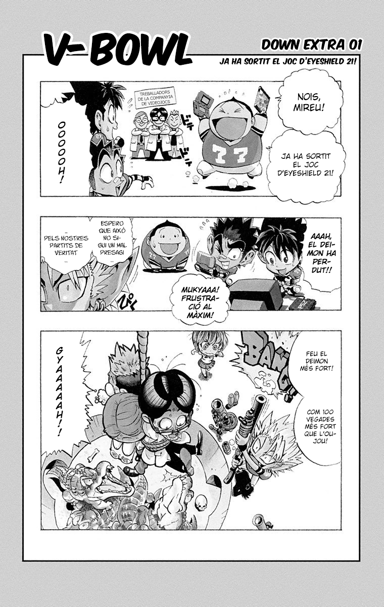 Read Eyeshield 21 CAT Manga Online