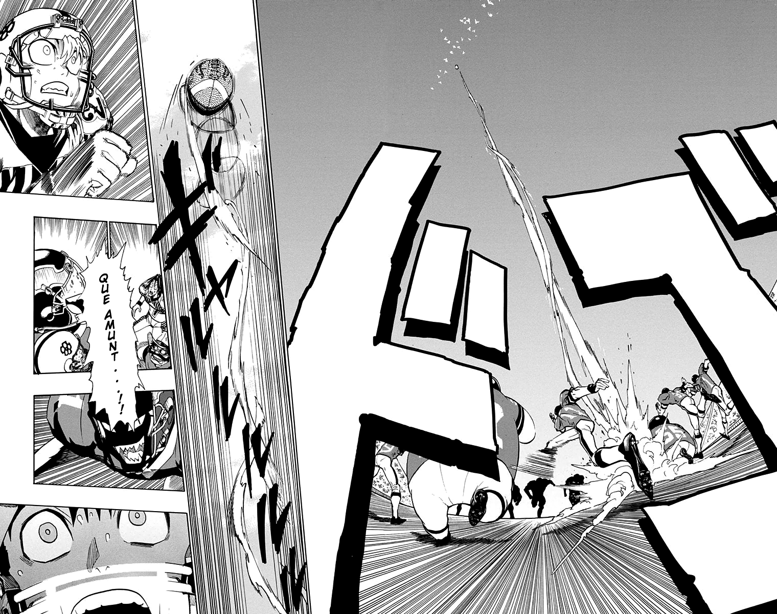 Read Eyeshield 21 CAT Manga Online