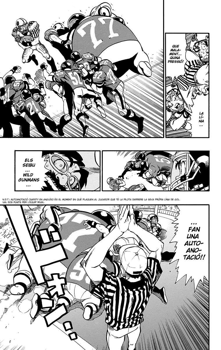Read Eyeshield 21 CAT Manga Online